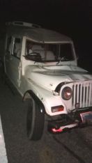 ऊंट से टकराई गाड़ी, टला बड़ा हादसा