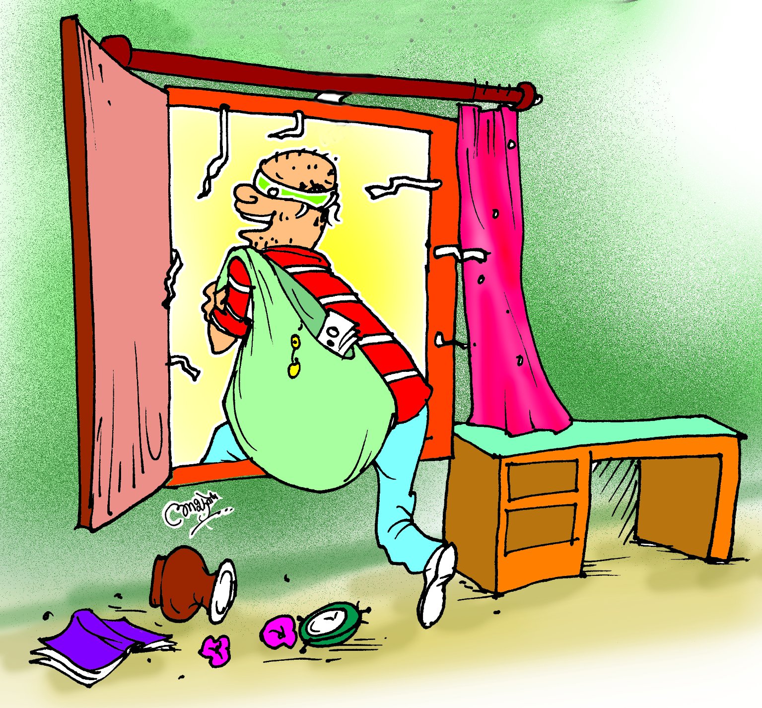 घर से चोरी हो गया 10 तौला सोना