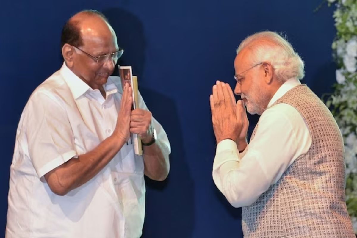 PM and Sharad Pawar will be together on one stage modi will be honored