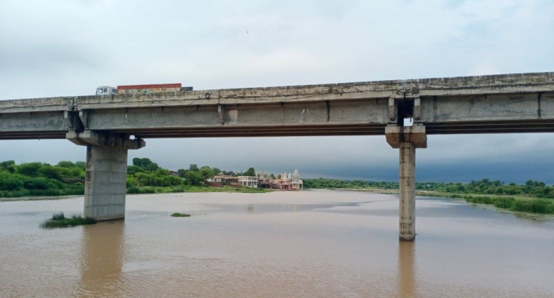 Triveni River Update : त्रिवेणी में बढ़ रहा है पानी, गेज बढऩे पर बीसलपुर तक पहुंचेगी खुशियां