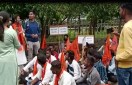बीएड-डीएड समेत पांच सूत्रीय मांगों को लेकर abvp का प्रदर्शन, दी ये चेतावनी, देखें वीडियो