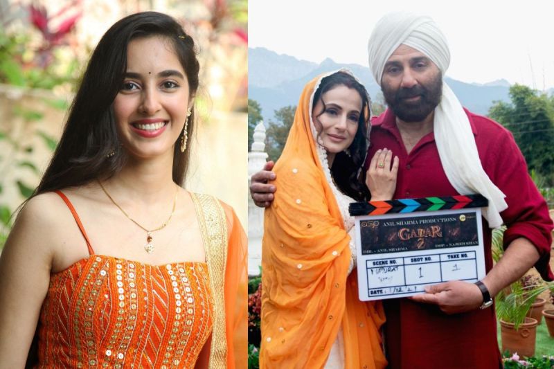 Gadar 2 leaked before release simrat kaur Intimate pic on social media