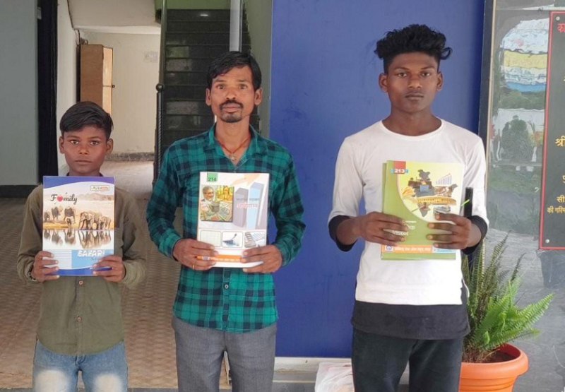 Former naxalites and children got admission in 10th class