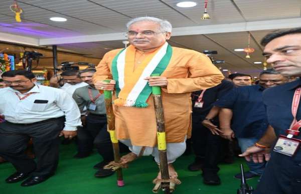 Hareli 2023: cm bhupesh baghel celebrate hareli in cm house