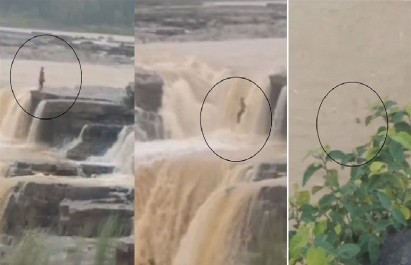 110 फीट ऊंची चित्रकोट जलप्रपात से लड़की ने लगाई छलांग, मोबाइल चलाने से मना किया तो उठाया ये खौफनाक कदम, वीडियो वायरल