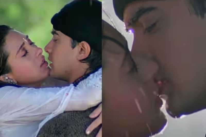 Aamir Khan lip kissed Karisma Kapoor 47 times for Raja Hindustani