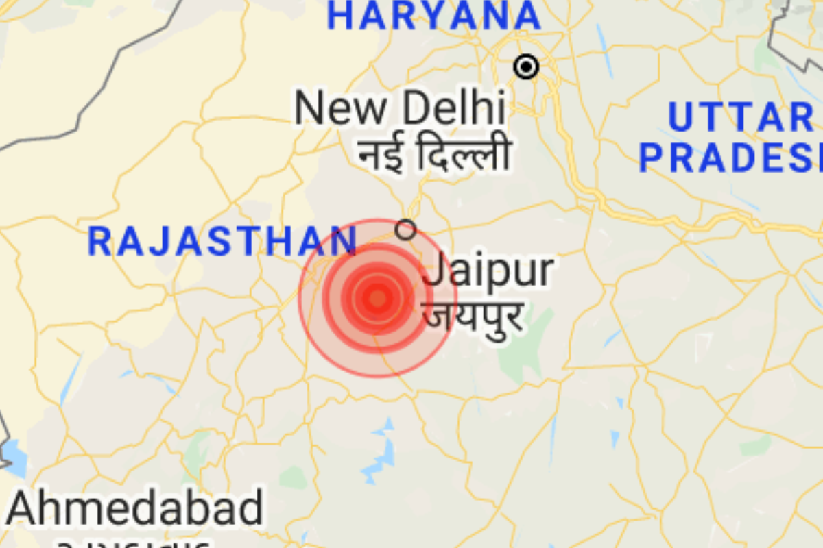 Earthquake in jaipur: जयपुर में महसूस किए गए भूकंप के झटके, 4.5 रही तीव्रता