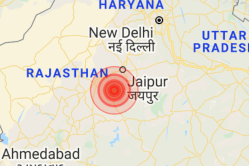 Earthquake in jaipur: जयपुर में महसूस किए गए भूकंप के झटके, 4.5 रही तीव्रता - image