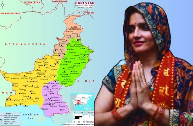 Seema Haider From Karachi Pakistani Husband Appeals From Kaba To PM Return Wife