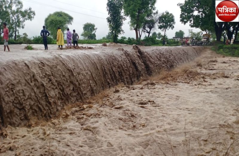 Heavy rain in Barwani district