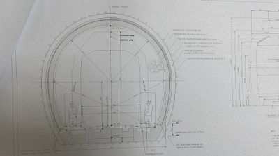 जमीन के 250 फीट नीचे टनल से गुजरेगी ट्रेन