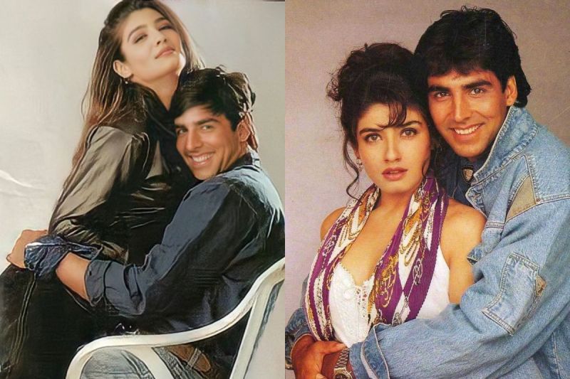 Akshay Kumar Raveena Tandon Breakup Story because of rekha