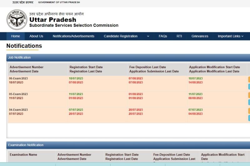 apploications starts for upsssc up pet 2023 breaking news