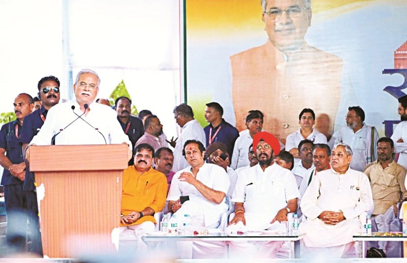 CG Politics: Bhupesh Baghel attacked BJP, said- spreading hatred across the country