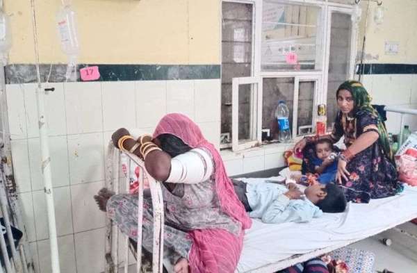 जिले का सबसे बड़ा अस्पताल, मासूमों का ऐसे हो रहा उपचार