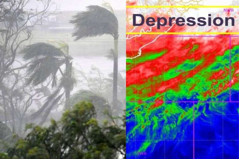 Weather Update Low Pressure Area intensifies into Depression affect monsoon heavy rain with thunder in these districts