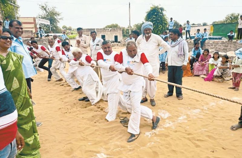 ऐसा खेल, जिसमें आठ साल से लेकर साठ साल तक के बुजुर्ग तक भर रहे कुलाचें