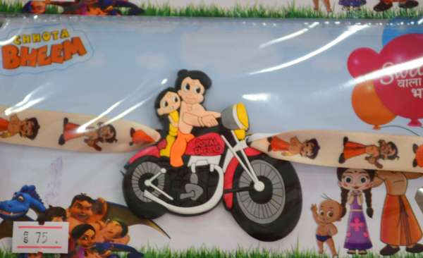 colorfull rakhi in ajmer market