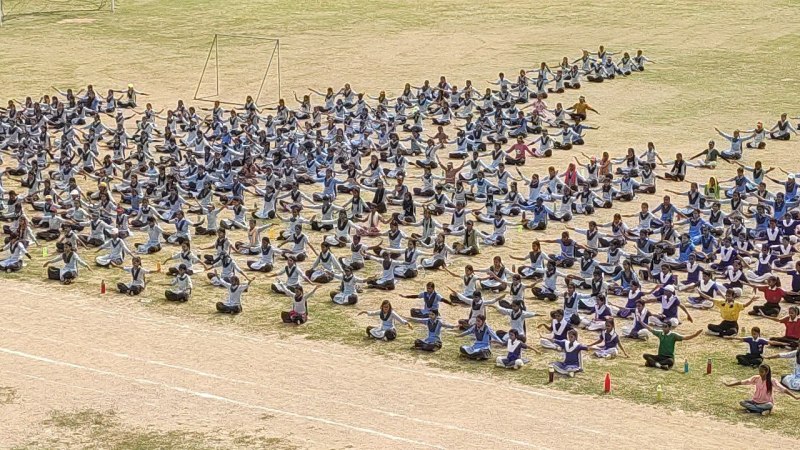 स्वतंत्रता दिवस की तैयारी: एक हजार विद्यार्थी कर रहे पीटी-परेड़