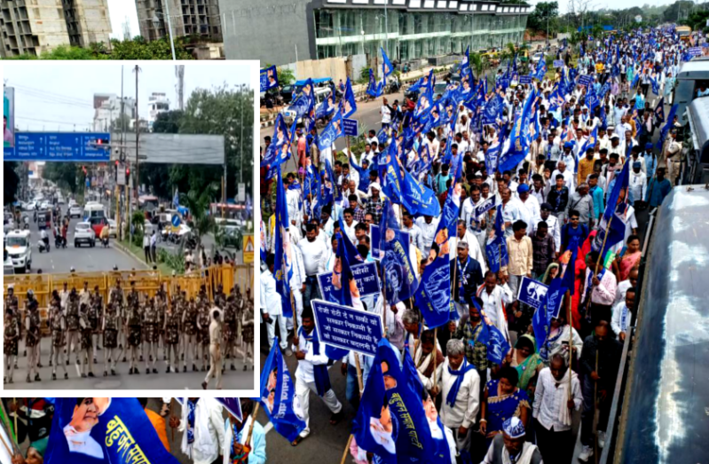 BSP shakti pradarshan