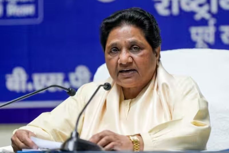 Mayawati said caste census be held in UP before Lok Sabha elections