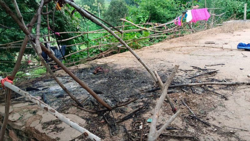 मौताणे की मांग को लेकर तोड़फोड़, आगजनी