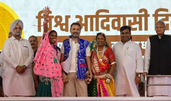 Rahul Gandhi at banswada