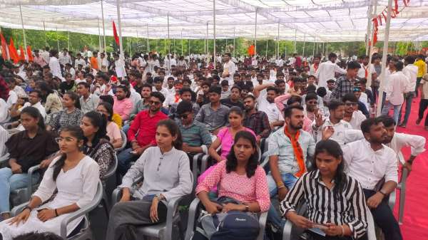 ABVP's 'Nyay Hunkar Sabha' in Rajasthan University