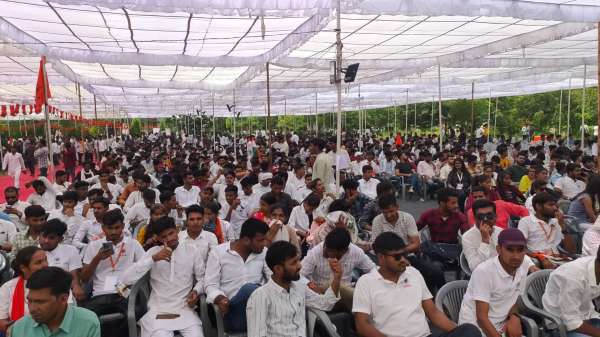 ABVP's 'Nyay Hunkar Sabha' in Rajasthan University