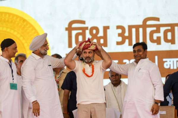 Rahul Gandhi at banswada