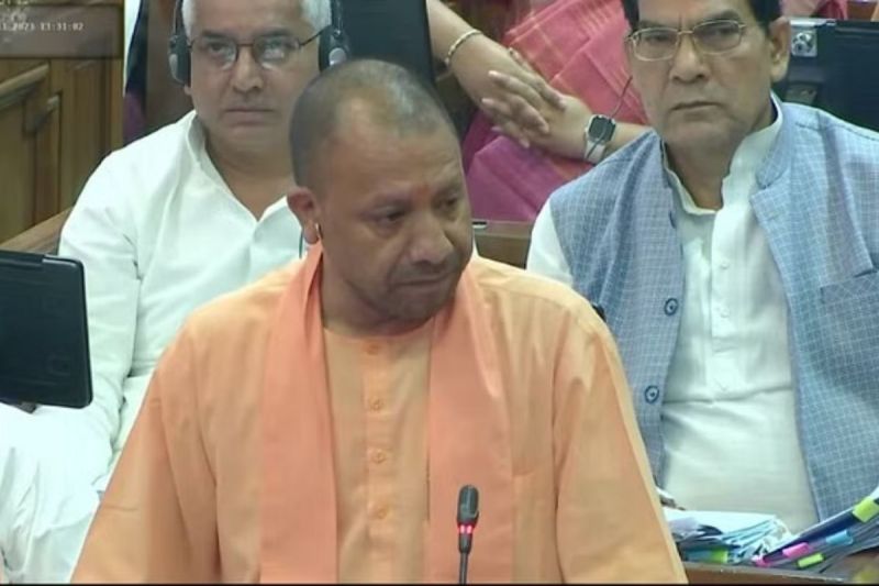 CM Yogi react on Akhilesh statement, said opposition leader only saw flood of Gorakhpur