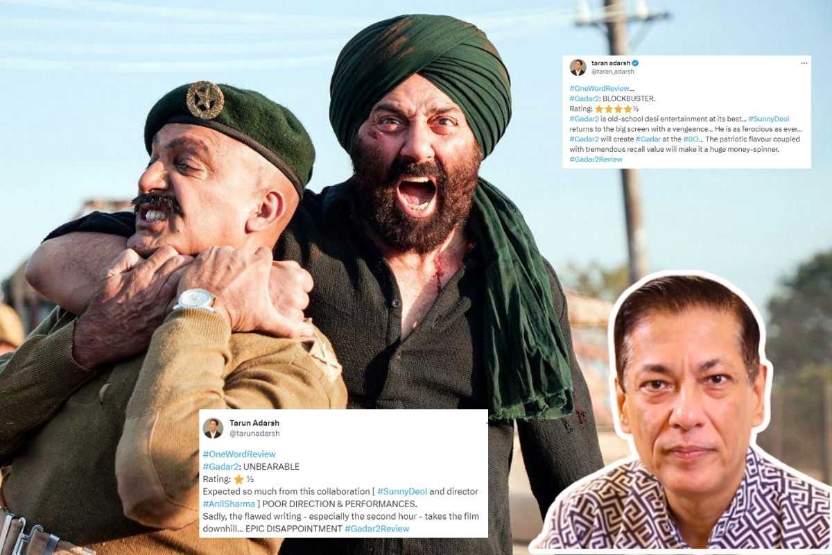Why Taran Adarsh changed his review of Sunny Deol film Gadar 2