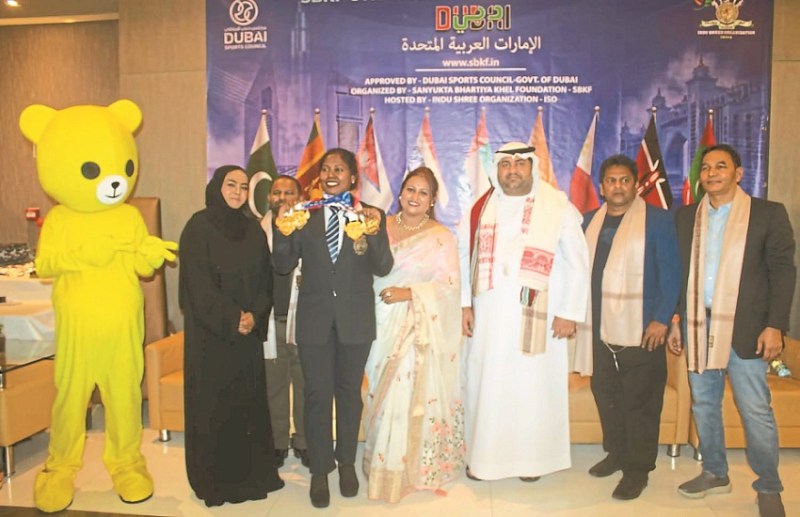 Bastar's Nazima hoisted India's flag in Dubai Open International