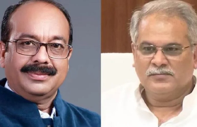 Cm Baghel hit back at Arun Sau on the bulldozer statement