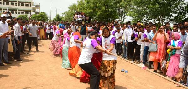 कायड़ विश्राम स्थली पर ग्रामीण खेलकूद प्रतियोगिता