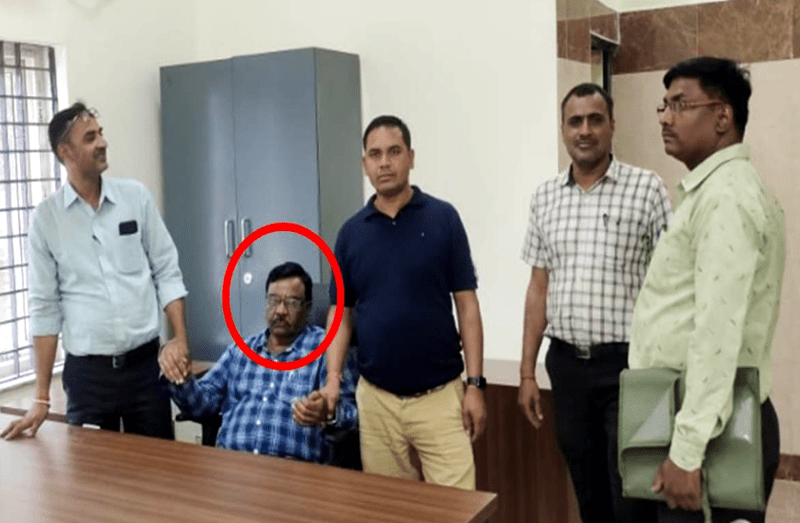 ITI Principal taking 50 thousand bribe