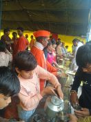300 devotees from 65 villages conduct Bhandara for five days in Nagdwa,300 devotees from 65 villages conduct Bhandara for five days in Nagdwa