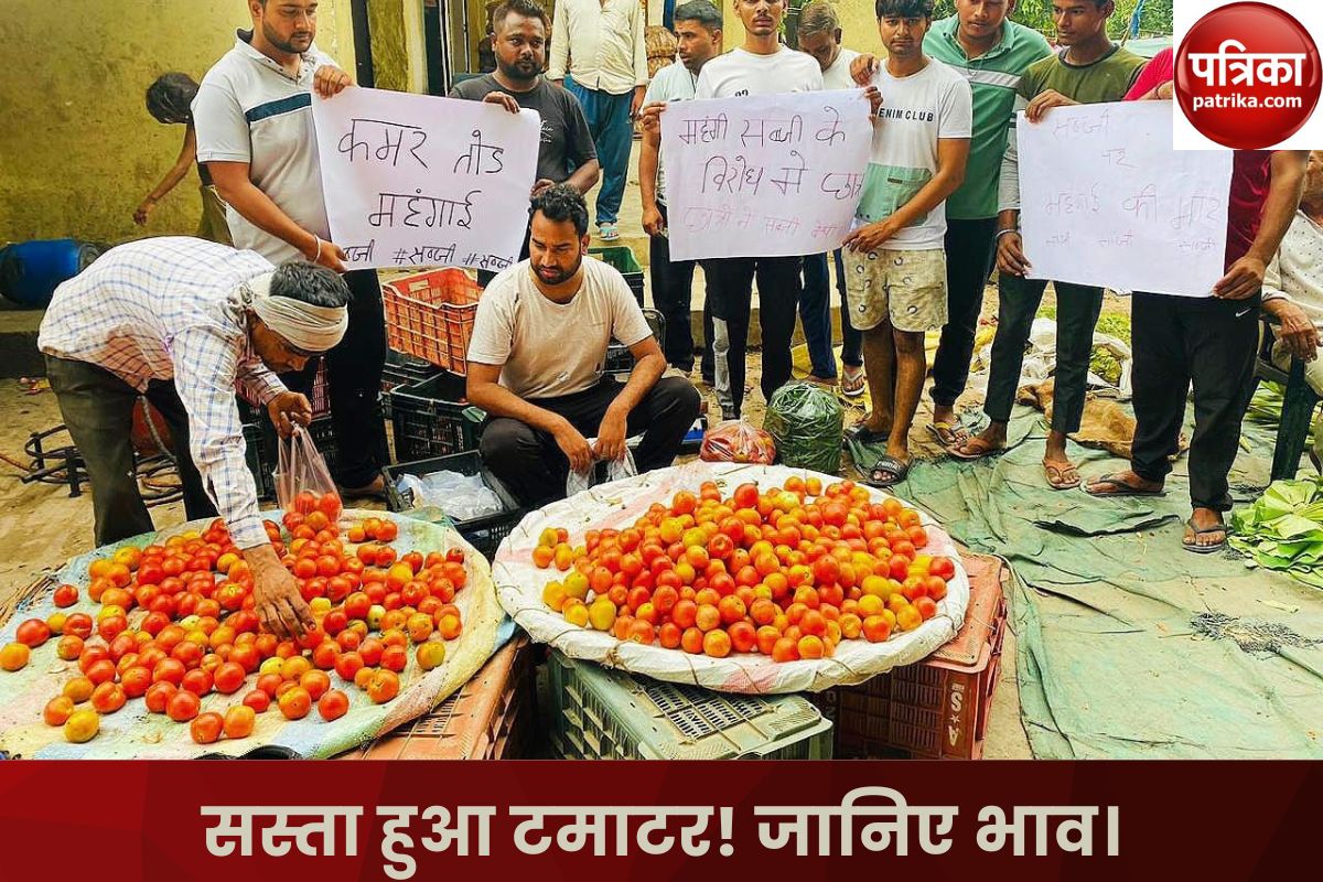 Tomato Rate टमाटर की कीमत में भारी गिरावट, जानिए अपने शहरों का भाव