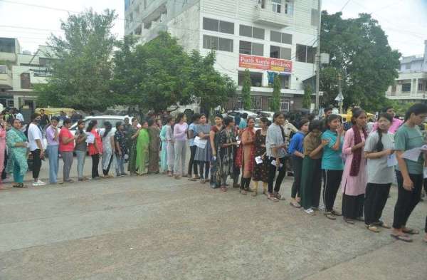 सीटेट परीक्षा शांतिपूर्वक सम्पन्न