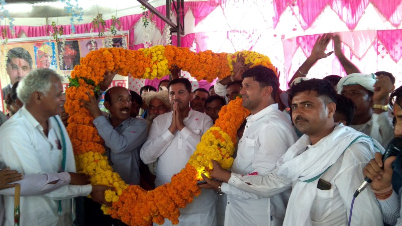 तीन गांवों में 70 लाख के विकास कार्य कराने की घोषणा मंत्री ने धार्मिक आयोजनों में की शिरकत