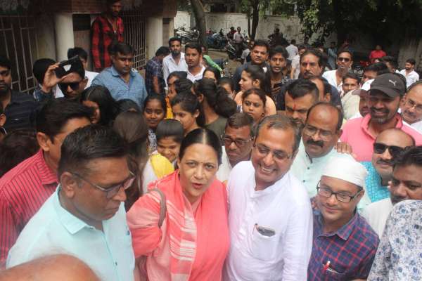 Congress leaders submitted applications