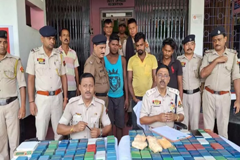 Tripura Police Seized Heroin
