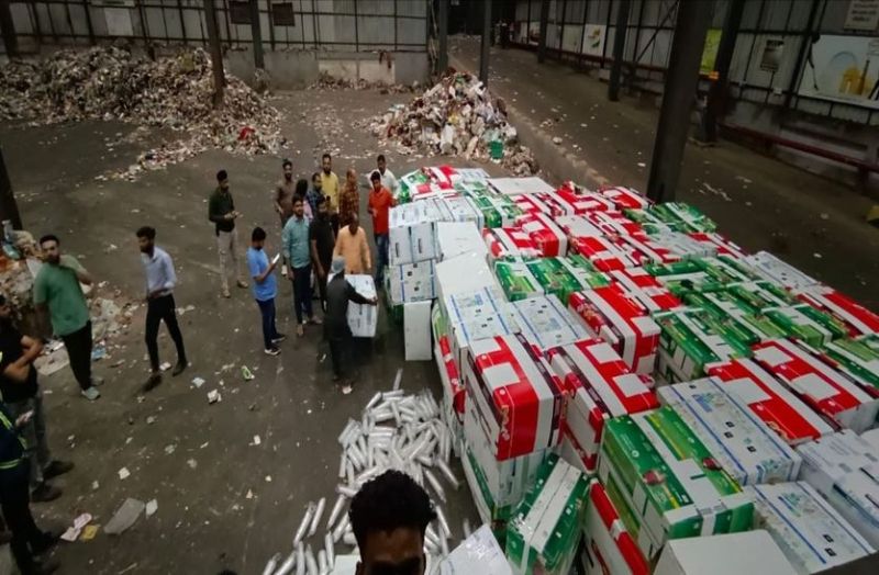 Indore News : इंदौर से औरंगाबाद ले जाया जा रहा 2 टन से ज्यादा डिस्पोजल जब्त