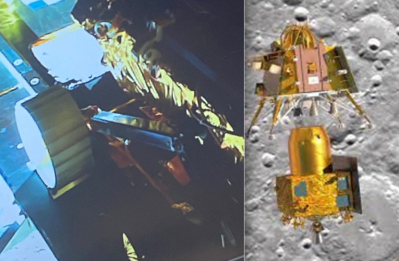 Chandrayaan3 Pragyan Rover out On Moon