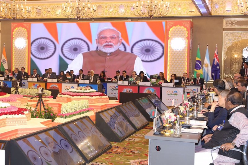 PM addresses Jaipur G20 Trade and Investment Ministers’ Meeting