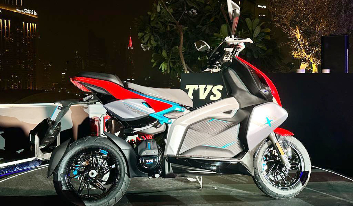 TVS ने लॉन्च किया सबसे महंगा इलेक्ट्रिक स्कूटर, फुल चार्ज में दौड़ेगा 140km