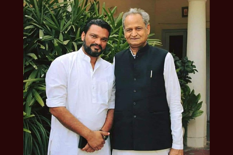 CM Ashok Gehlot OSD Lokesh Sharma to contest Rajasthan Election 2023