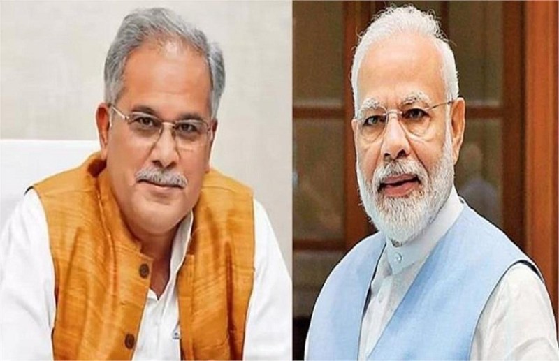 cm baghel demands chhattisgarh's outstanding rs 6000 crore from pm