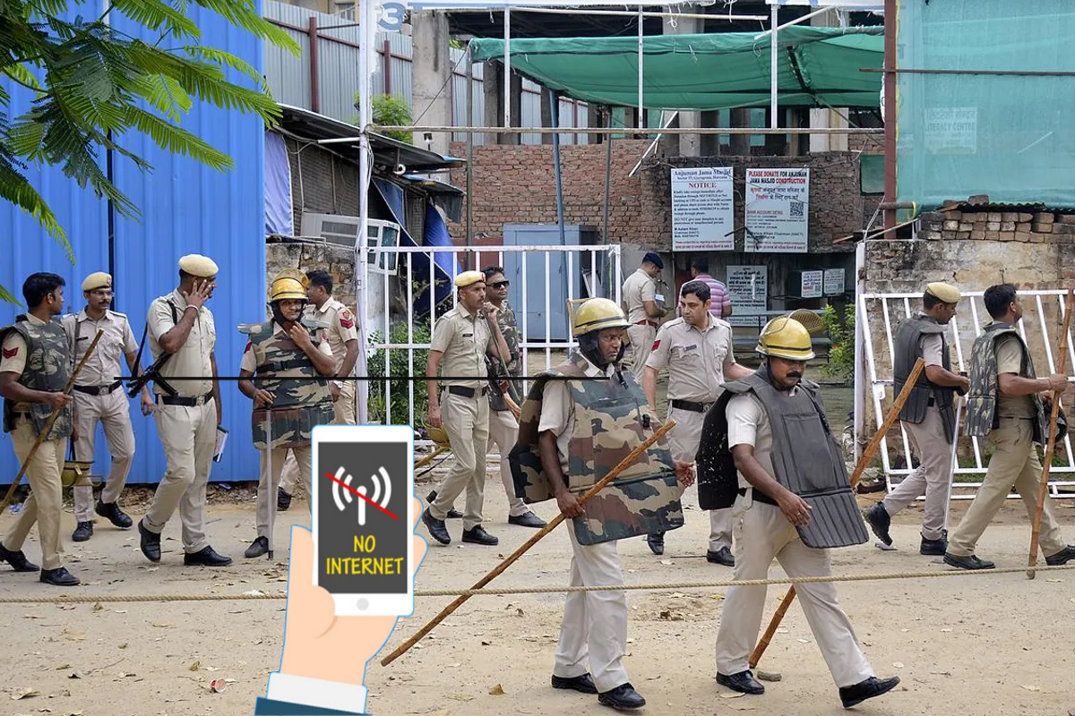 Internet, SMS services suspended in Nuh