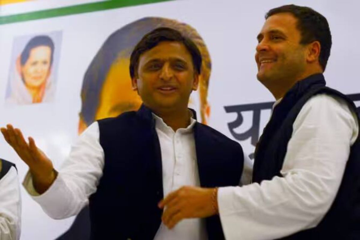 Congress gav supported SP in Ghosi by-election Rahul Akhilesh Fevicol
